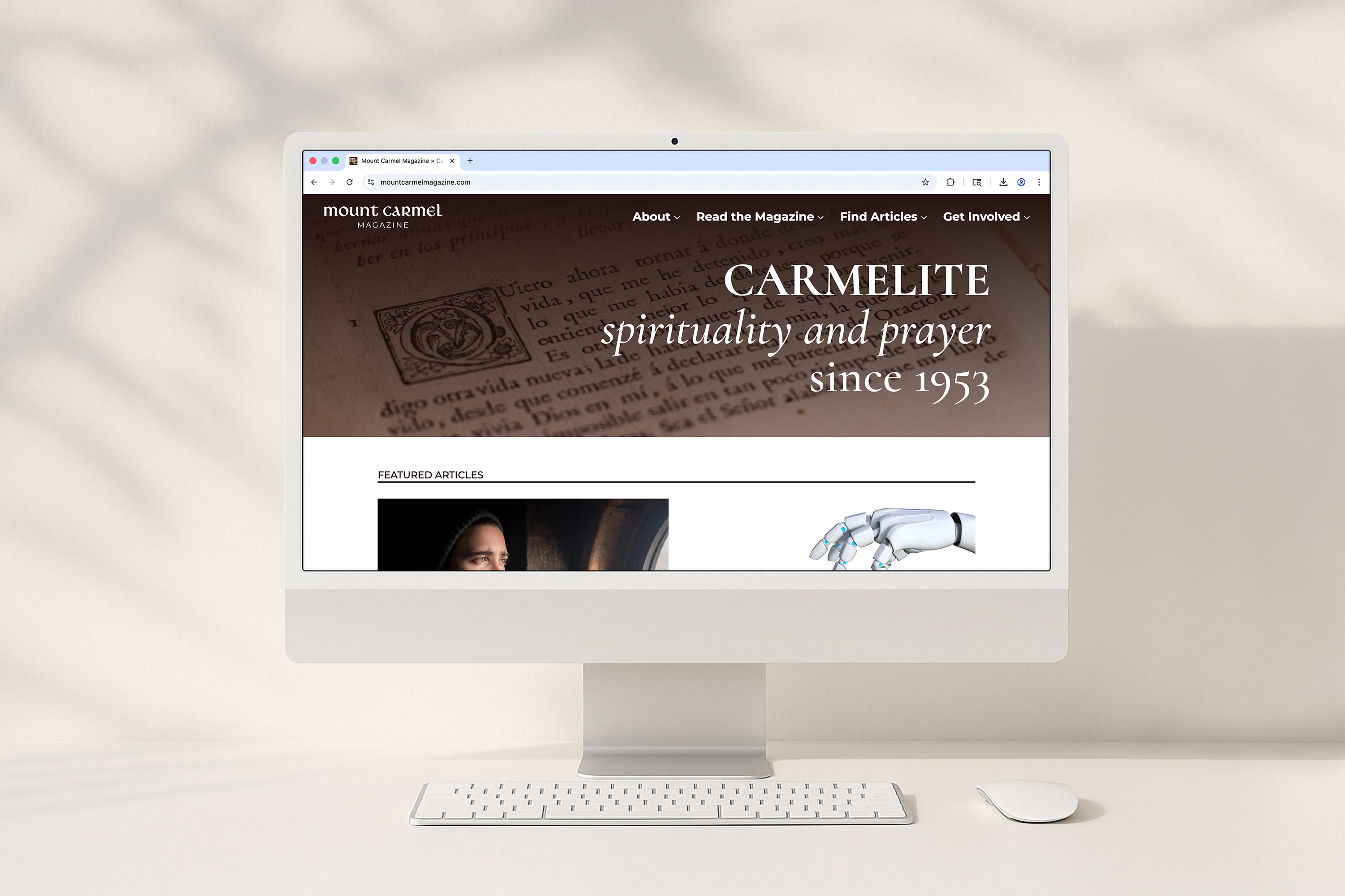Mount Carmel Magazine website